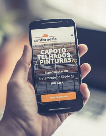 Confornetic — projeto da Barcode Creative Studio