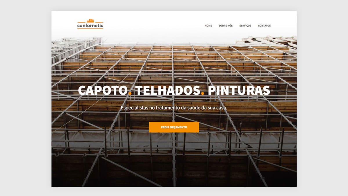 Confornetic — projeto da Barcode Creative Studio