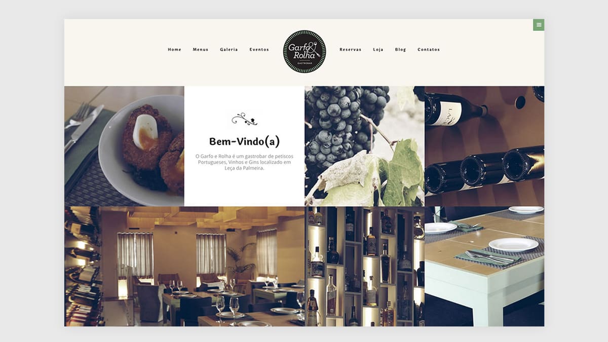 Garfo & Rolha — projeto da Barcode Creative Studio